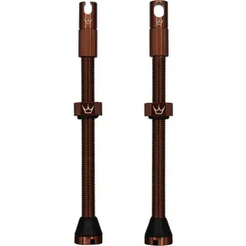 Peaty's MK2 Tubeless Ventile 80 mm Rot