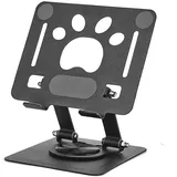 360° Drehbarer Tablet-ständer, Verstellbarer Tablet-ständer Aus Metall In Form Einer Niedlichen Katzenpfote