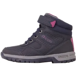 Winterboots KAPPA, Gr. 34, blau (navy, berry), Synthetik, sportlich, Schuhe, mit reflektierenden Details