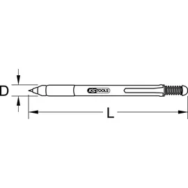 KS Tools Anreißnadel 150 mm (300.0302)