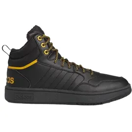 adidas Hoops 3.0 Mid Core Black / Core Black / Preloved Yellow 40 2/3