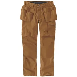 CARHARTT Steel Multi-Pocket Workwear Hose Braun W36/L32