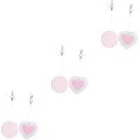 Hemobllo 6stücke Mikrofaser-reinigungstücher Für Brillen Und Smartphones Wiederverwendbar Sanfte Kratzer Für Tägliche Anwendung Herz Und Runddesign