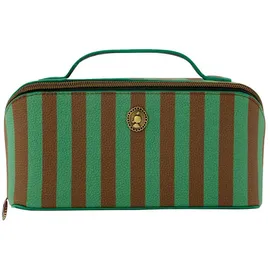 Pip Studio Cyrille Cosmetic Bag Medium Stripe Green 23.5x11x5x22cm