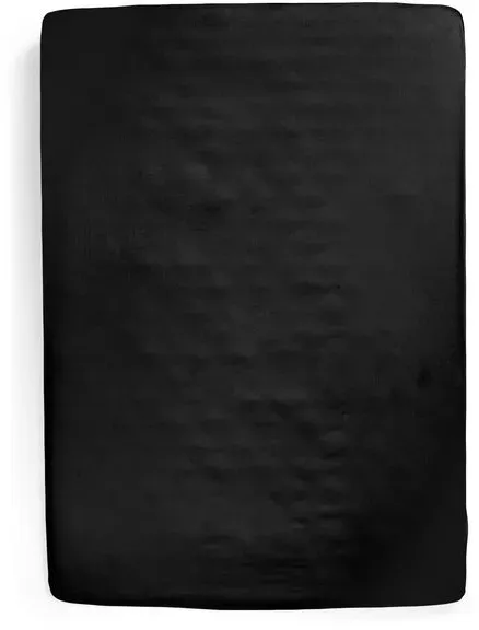 fleuresse Spannbettlaken Comfort 150 x 200 cm Jersey Schwarz