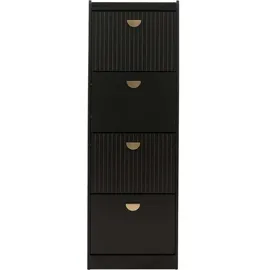 MCW O39 50 x 148 x 24 cm 4 Klappen schwarz