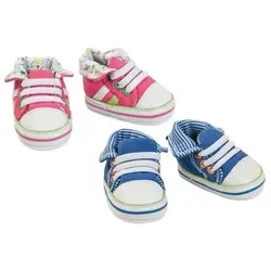 HELESS 4451 Puppen-Sneakers, 2-farbig sortiert, Gr. 30-34 cm