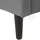 Beliani Polsterbett 140 x 200 cm Grau