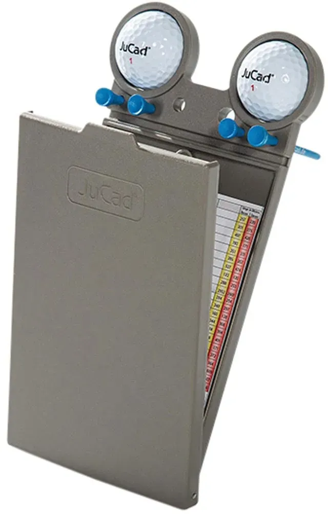 JuCad Scorekartenhalter für alle JuCad Caddys - GFK, Farbe Titan