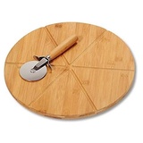 KESPER Pizza-Teller mit Pizza-Schneider 32 cm