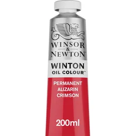 WINSOR & NEWTON Winton Ölfarbe 200 ml Permanent Alizarinkarmesin
