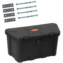 DEMA Deichselbox Anhängerbox 45 l Schwarz