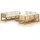 vidaXL Garten-Lounge-Set 9-tlg. creme massivholz akazie