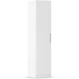 Rauch Möbel Minosa, Drehtürenschrank Kleiderschrank Schrank 1-türig, Farbe Alpinweiß, 47x197x41cm