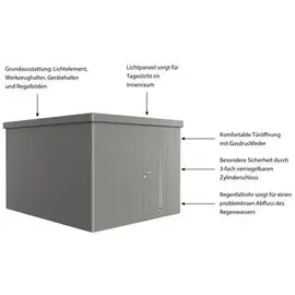 Biohort Neo 2,92 x 3,48 m Quarzgrau
