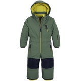 KILLTEC first instinct by killtec FISW 31 MNS ONPC Skioverall/Schneeanzug mit Kapuze, wasserdicht, stahlmint, 86-92, waldgrün