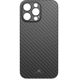 Black Rock Hülle für iPhone 15 Pro (Wireless Charging kompatibel, slim, ultraslim, hochwertiges Cover, flexibel, Handyhülle für iPhone 15 Pro, Case) Schwarz/Carbon