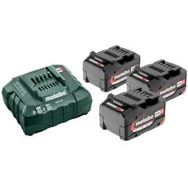 Metabo Basis-Set Li-Power 3 x 4.0 Ah + Ladegerät 685049000