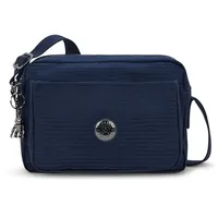 Kipling Elevated Jacquard Abanu Umhängetasche M 24 cm blau