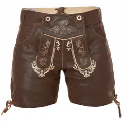 Kurze Damen Lederhose