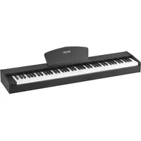 Vevor Gewichtetes Digitalpiano, 88 Tasten vollgewichtet, E-Piano Doppeltastatur & Lautsprecher mit Notenständer, Sustain-Pedal, Aufnahmefunktion, 280 Töne, Kabellose Verbindung, für Anfänger, Schwarz