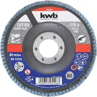 KWB Schleifmop Korn 80 Lamellenschleifer 115 mm