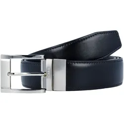 Picard Wendegürtel Leder individuell kürzbar Schwarz Herren 
