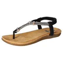 2GO FASHION Sandale Damen Schwarz 38