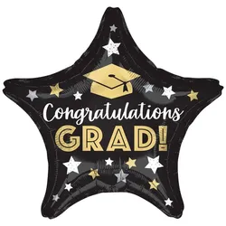 Sparkling Gratulation Folienballon 45cm