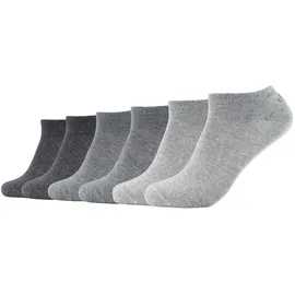 s.Oliver Sneakersocken 6er Pack Grau 43-46