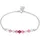 Elli Beads Armband Kinder Rosa mit Kristallen 925 Sterling Silber