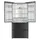 Cecotec Bolero CoolMarket FD 510 Dark French Door (510 l, 1830 mm hoch, Schwarz)
