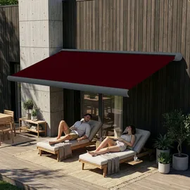 Eclipse Kassettenmarkise 5,6 x 3,5 m grau
