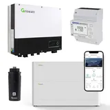 Growatt SPH4000 0% MwSt §12 III UstG 4kW Hybrid Wechselrichter mit 5.12kWh Solar...