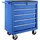 Tectake Werkzeugwagen Metall 33x79x69 cm blau unbestückt