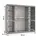home collective Schwebetürenschrank 250 x 200 x 62 cm Weiß