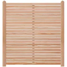 Endorphin Rhombus-Sichtschutzzaun Lärche 1x Elemente 180 x 180 cm + 2x Holz-Pfosten