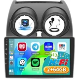 [2+64GB] Android 13 Autoradio, CarPlay Android Auto Wireless, für 2006-2016 Nissan Qashqai, 9 Zoll Bildschrim Autoradio, Mirror Link, Rückfahrkamera, GPS Navi WiFi Bluetooth FM RDS USB HiFi