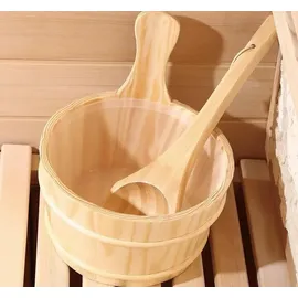 aea Zweifach-System Sauna: Infrarot & Trockendampfsauna mit Saunaofen
