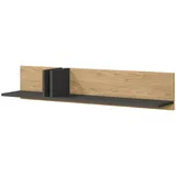 Mirjan24 Wandregal 110 x 22 x 22 cm Braun
