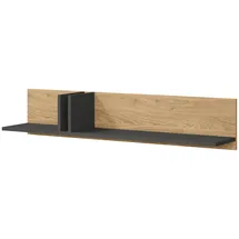 Mirjan24 Wandregal 110 x 22 x 22 cm Braun