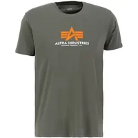 Alpha Industries T-Shirt - Beige,Orange,Weiß - M,