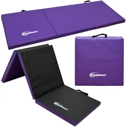 180x60 Klappbare Gymnastikmatte - 5cm dicke Turnmatte Kinder - Weichbodenmatte