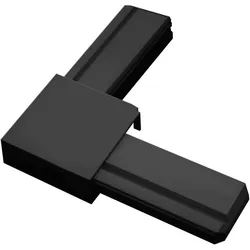 Schellenberg Eckverbinder-Set, Steckmontage Insektenschutzrahmen, PREMIUM, Anthrazit
