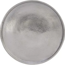 Kaemingk Dekoteller Aluminium Ø 20 cm silberfarben