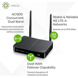 ZyXEL LTE3301-Plus LTE AC1200 Indoor Router