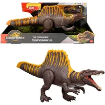 Mattel Jurassic World Rebirth Tail Thrasher Spinosaurus-Actionfigur