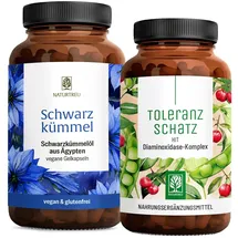 NATURTREU DAO Komplex Histamin Schwarzkümmelöl Kapseln 180 St.