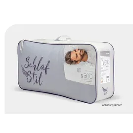 SCHLAFSTIL Daunendecke D800 normal medium, Füllung: 100% Prachtgänsedaunen