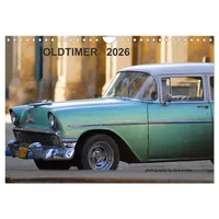 Calvendo OLDTIMER 2026 (Wandkalender 2026 DIN A4 quer), CALVENDO